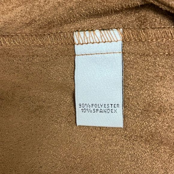 Neiman Marcus Faux-Suede Wrap Jacket - Picture 5 of 7